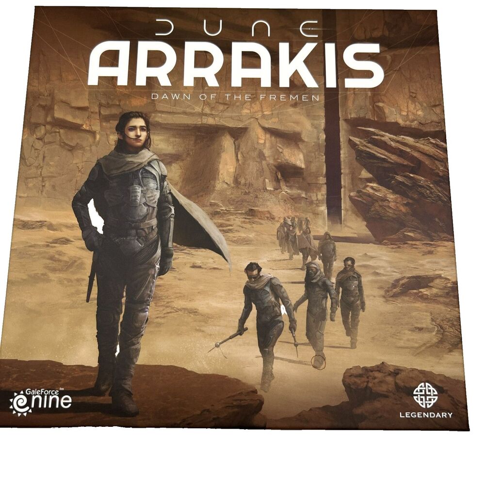 Dune Arrakis Dawn of the Fremen Board Game 2022 Gale Force Nine COMPLETE